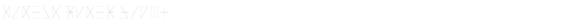 Madeon Runes Madeon Runes Light.otf font preview